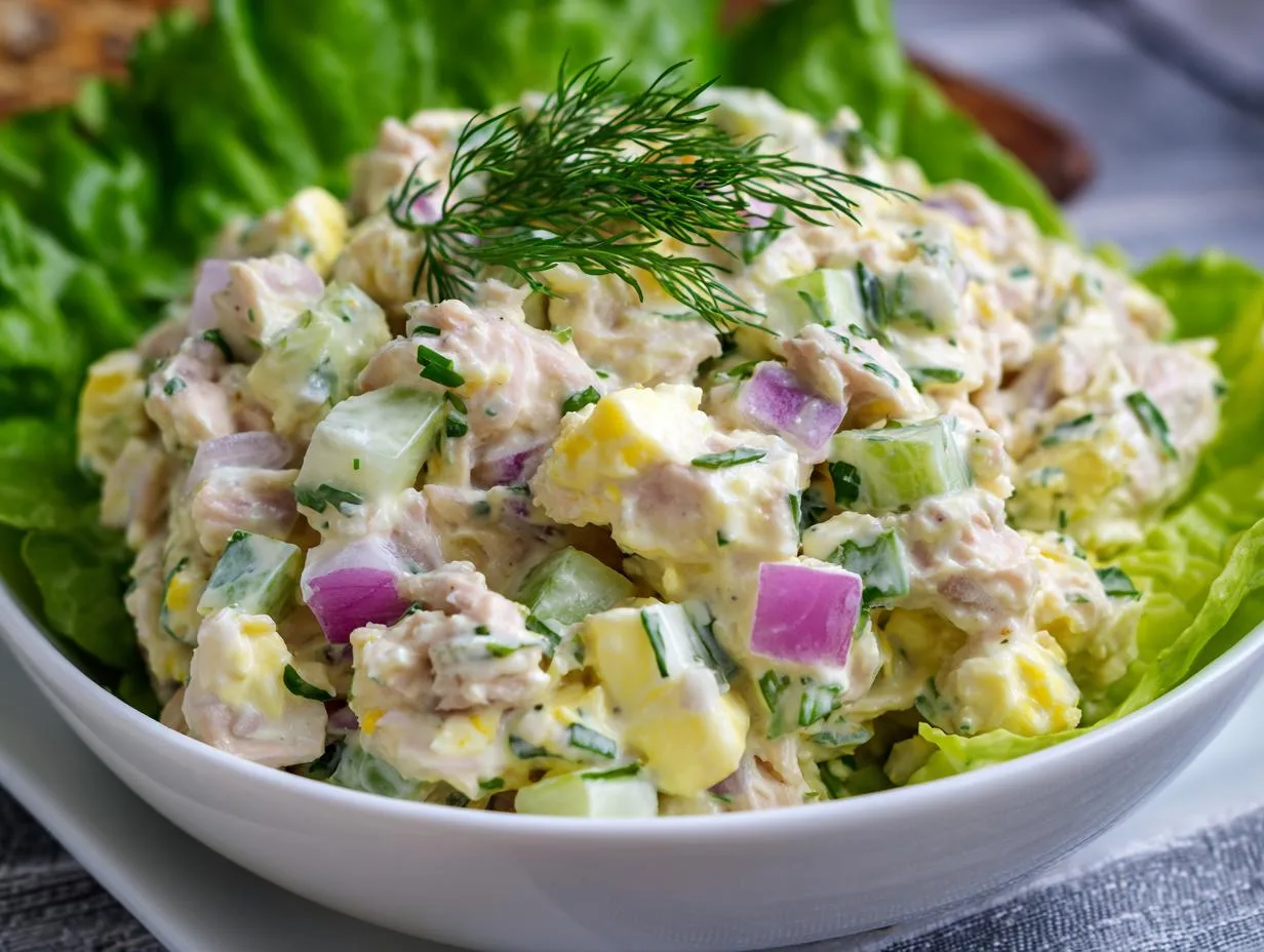 Grandma Jo’s Perfect Tuna Egg Salad – Ready in 20 Minutes