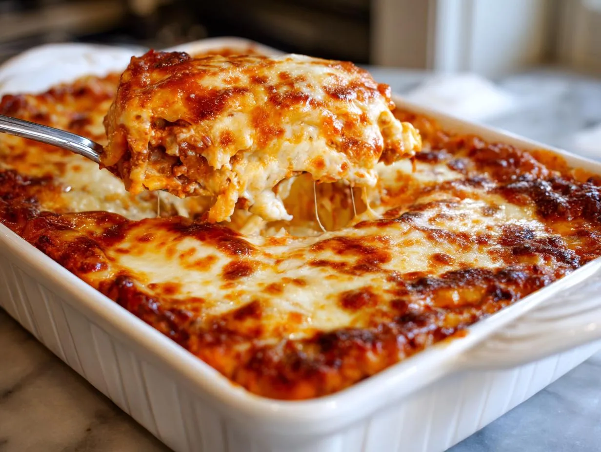 Yummy Ultimate Million Dollar Spaghetti Casserole Recipe