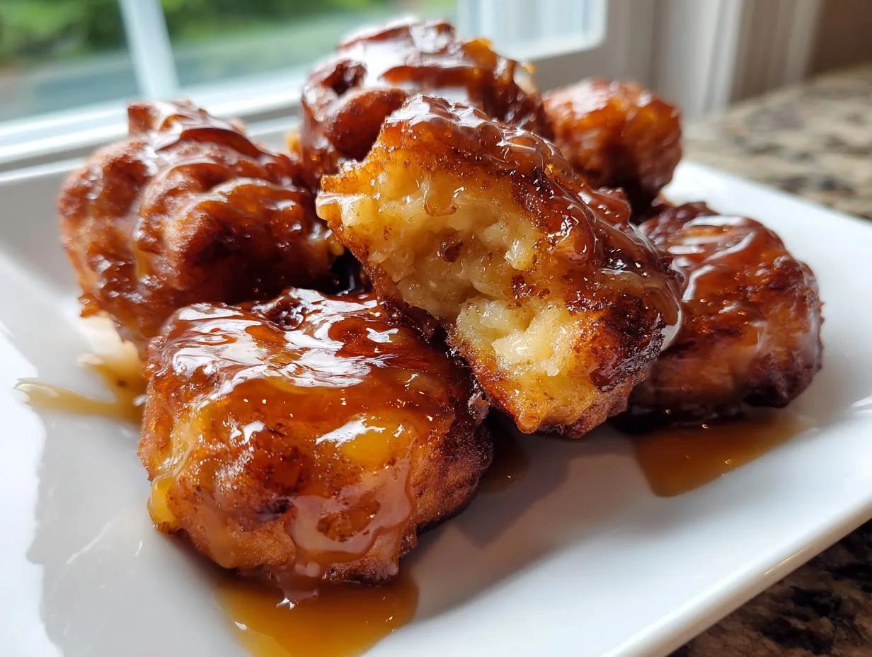 Irresistible Apple Fritter Bites in Just 10 Minutes