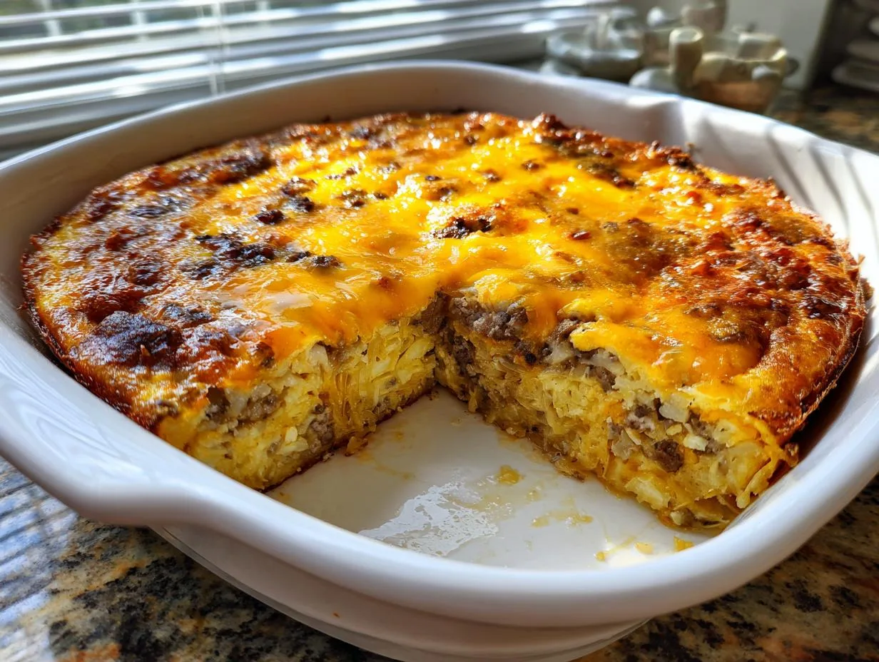 Irresistible 8-Serving Breakfast Hashbrown Casserole