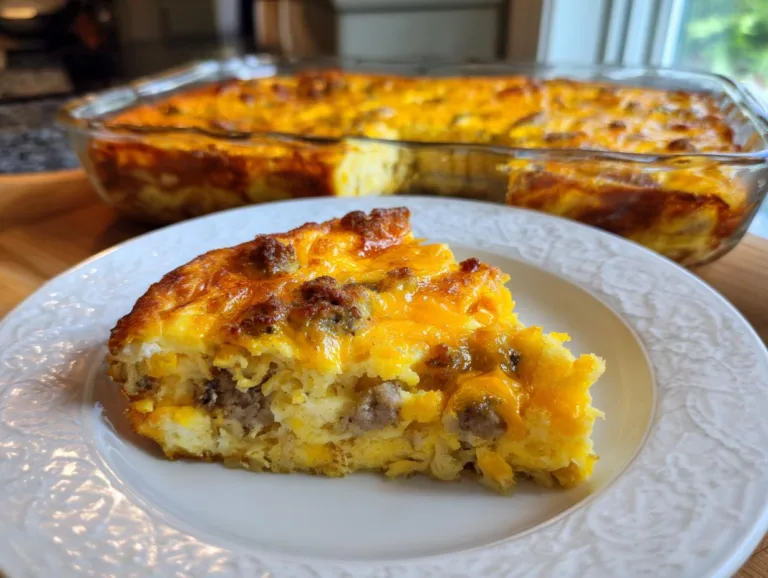 crescent roll breakfast casserole