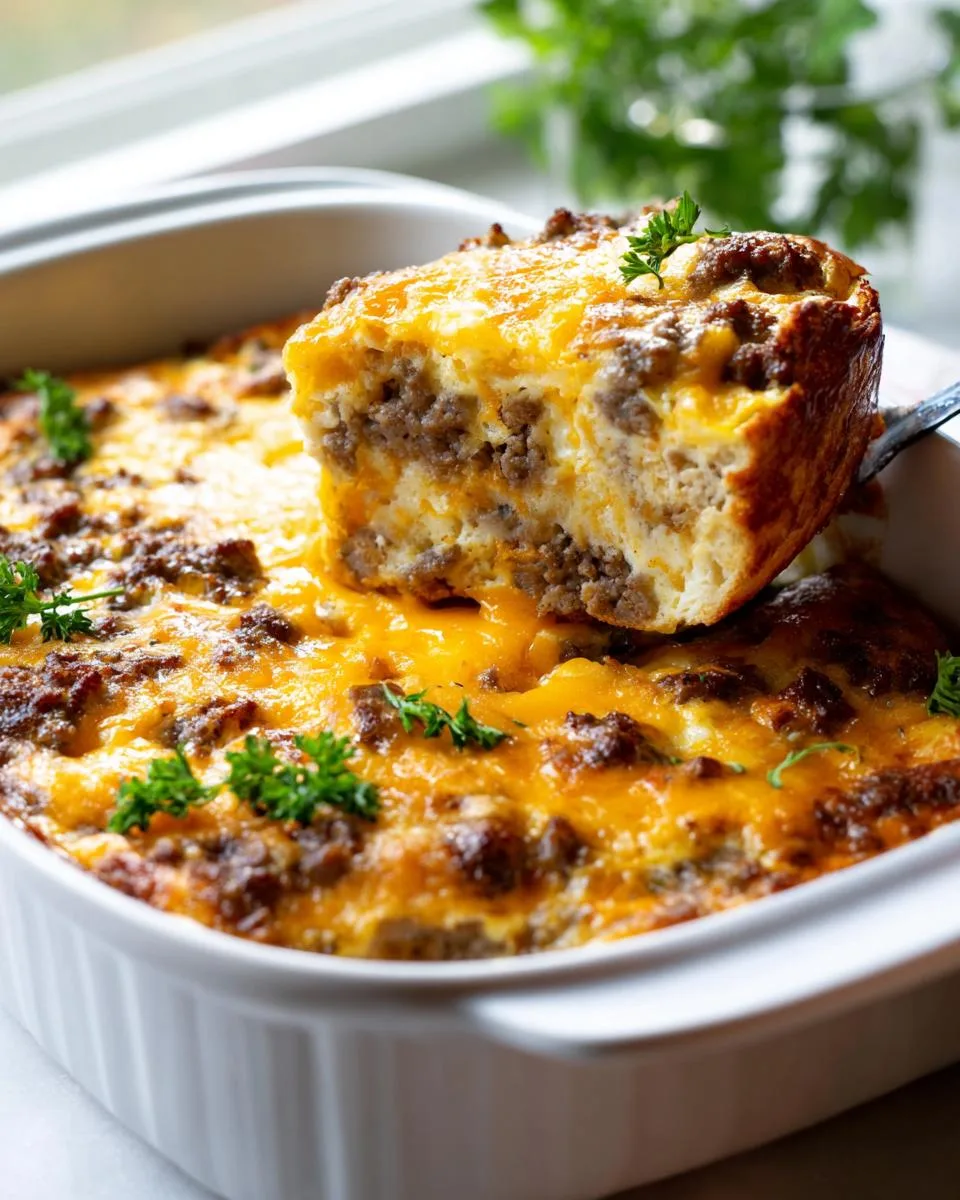 effortless overnight breakfast Casserole - detail 3