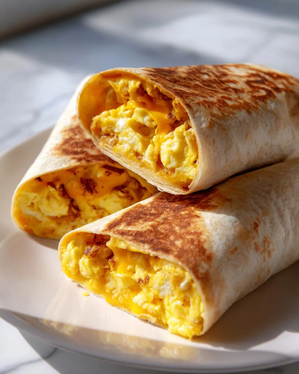 egg breakfast wraps - detail 2