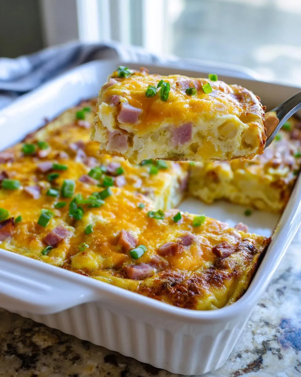 farmer breakfast casserole - detail 3