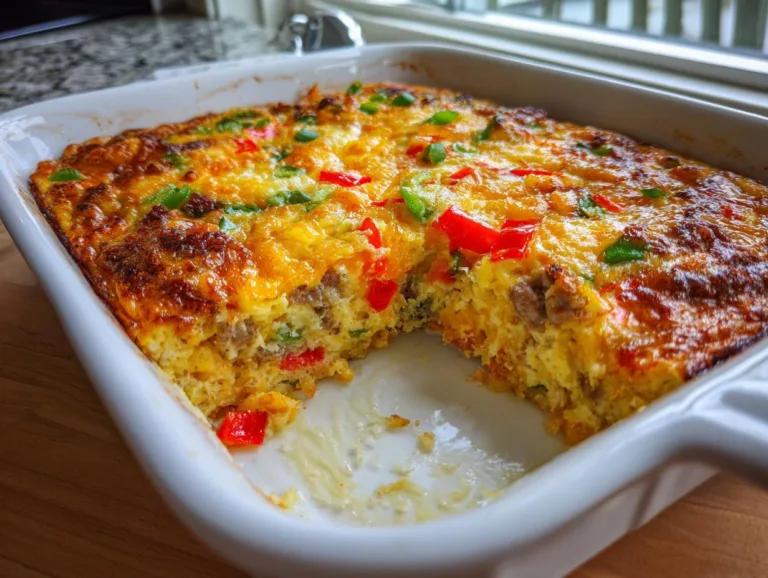hashbrown filling breakfast casserole