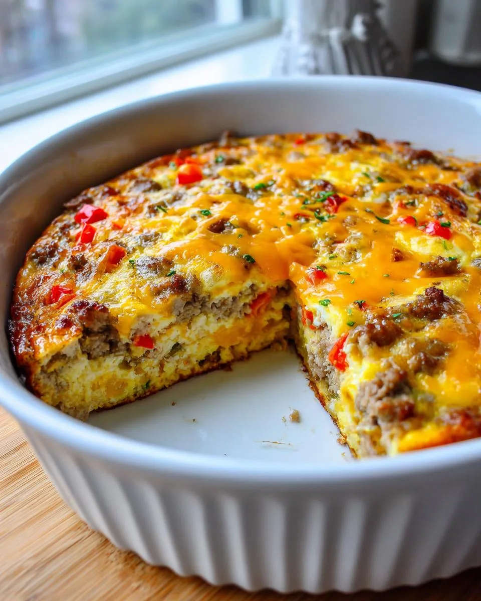 high protein breakfast s casserole - detail 3