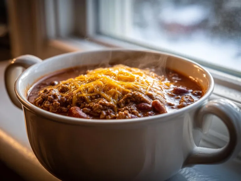 5-Ingredient Beef Chili Recipe