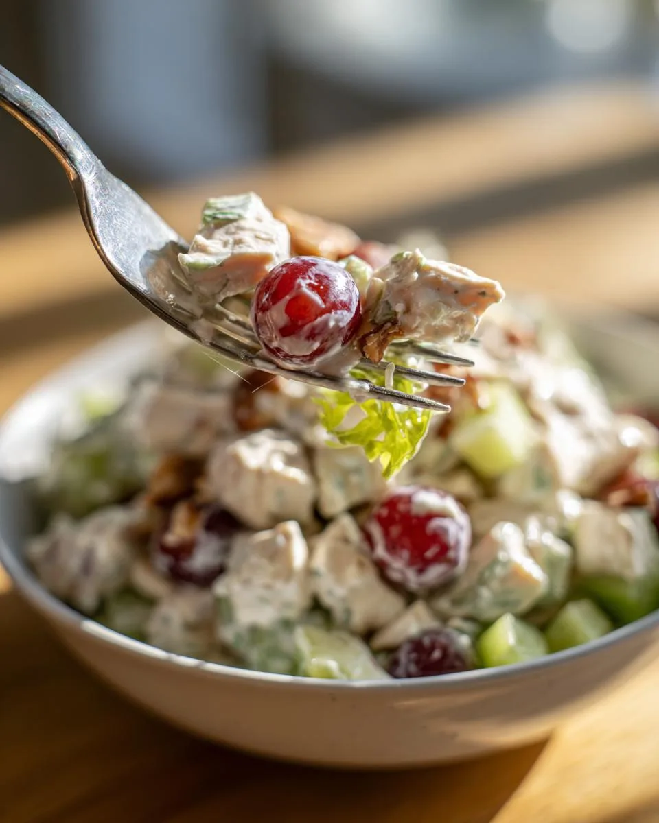 Apple Pecan Chicken Salad Bowl - detail 3