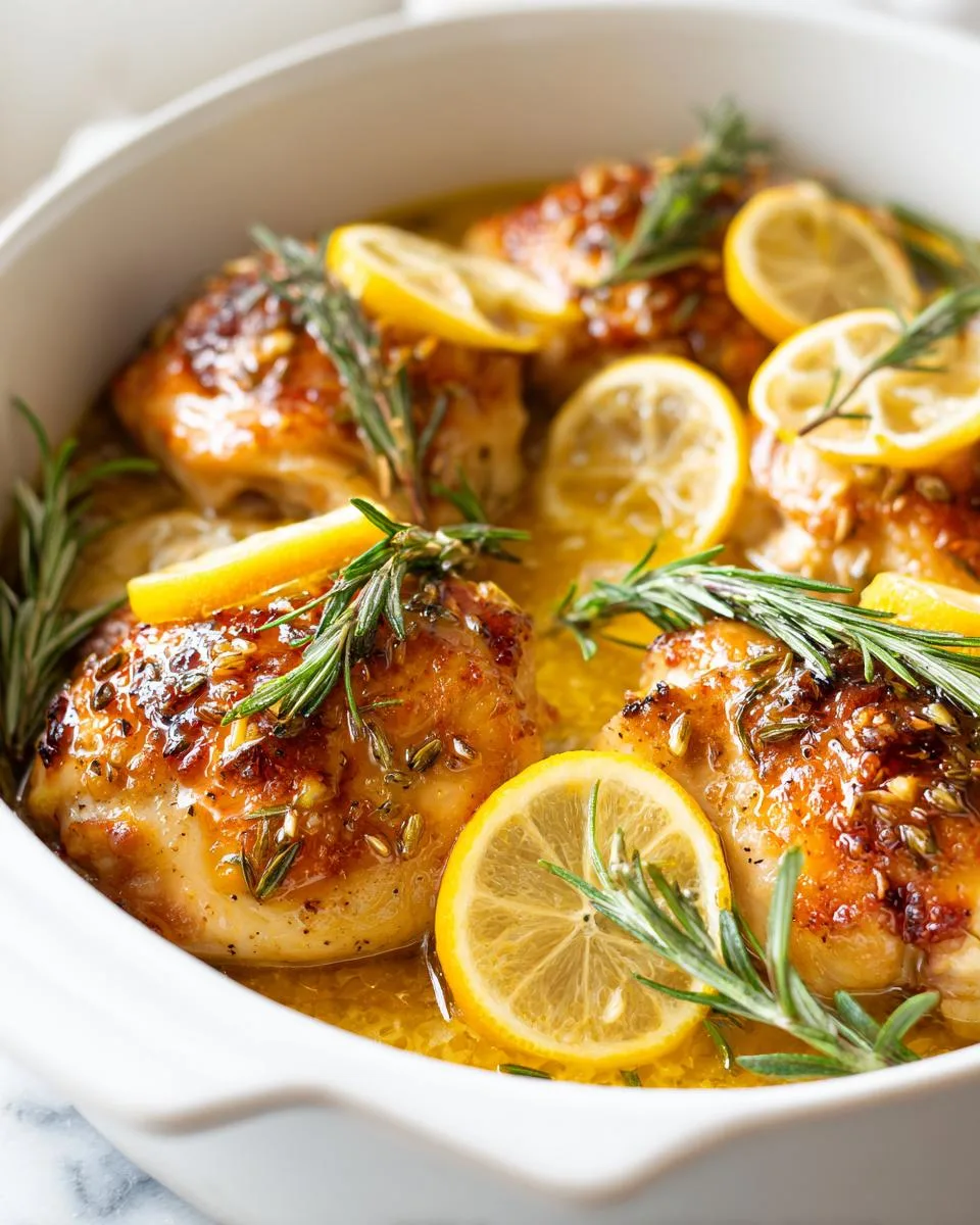 Baked Lemon Garlic Chicken - detail 3