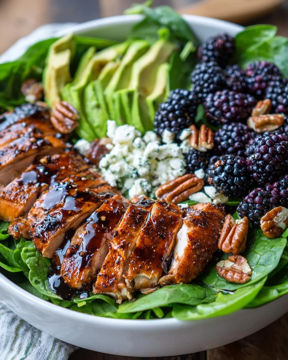 Balsamic Berry Chicken Salad Bowl - detail 3