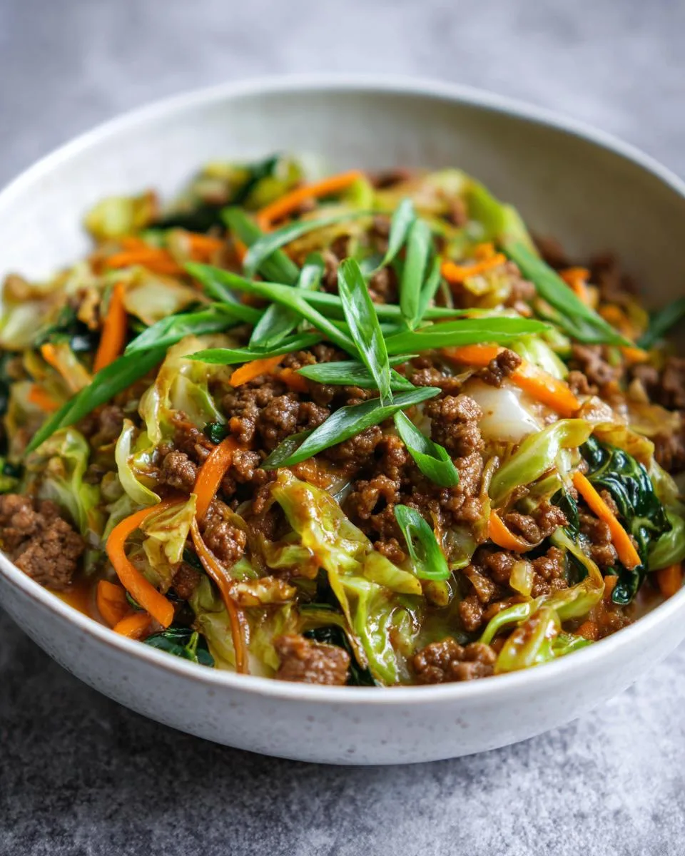Beef Cabbage Stir-Fry - detail 3