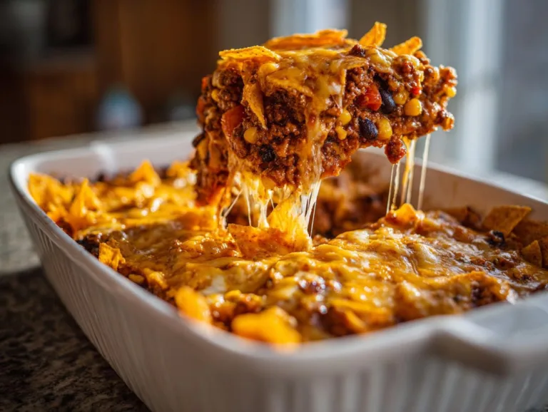 Beef Dorito Casserole