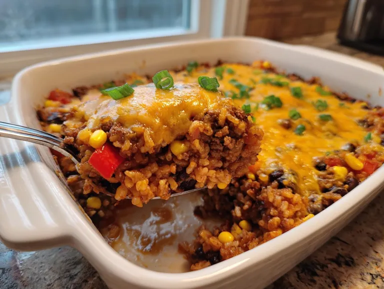 Beef Rice Casserole