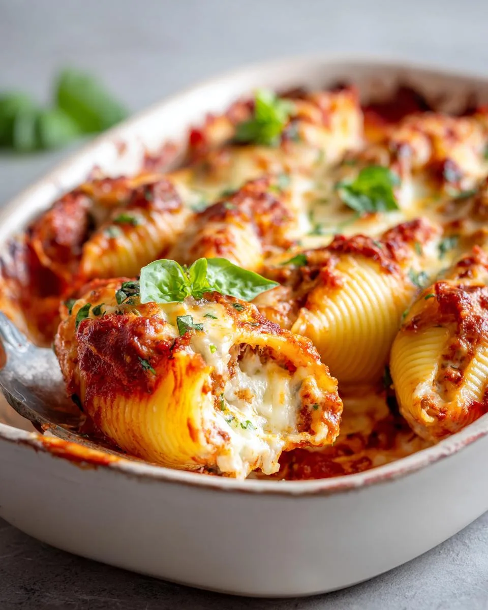 Beef Stuffed Shells Bake - detail 2