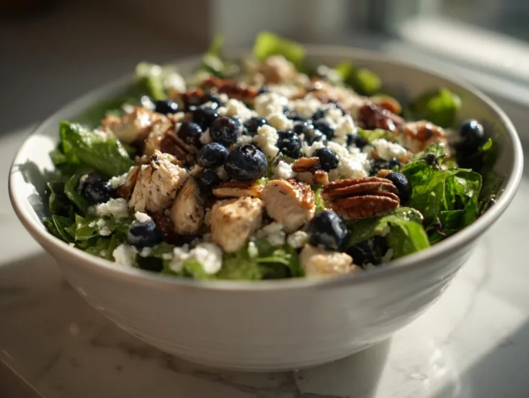 Blueberry Lemon Chicken Chopped Salad