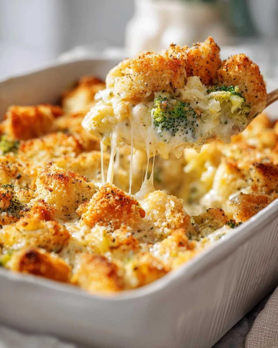 Broccoli Cauliflower Stuffing Casserole - detail 3