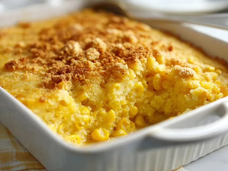 Buttery Scalloped Corn Casserole