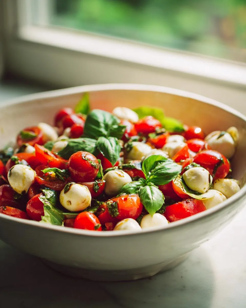 Caprese Pasta Salad - detail 3