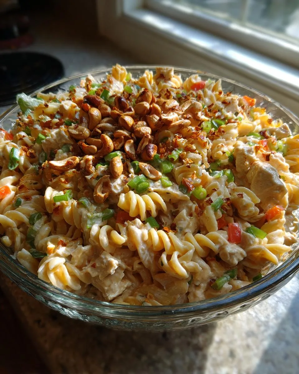 Cashew Chicken Pasta Salad Bowl - detail 3