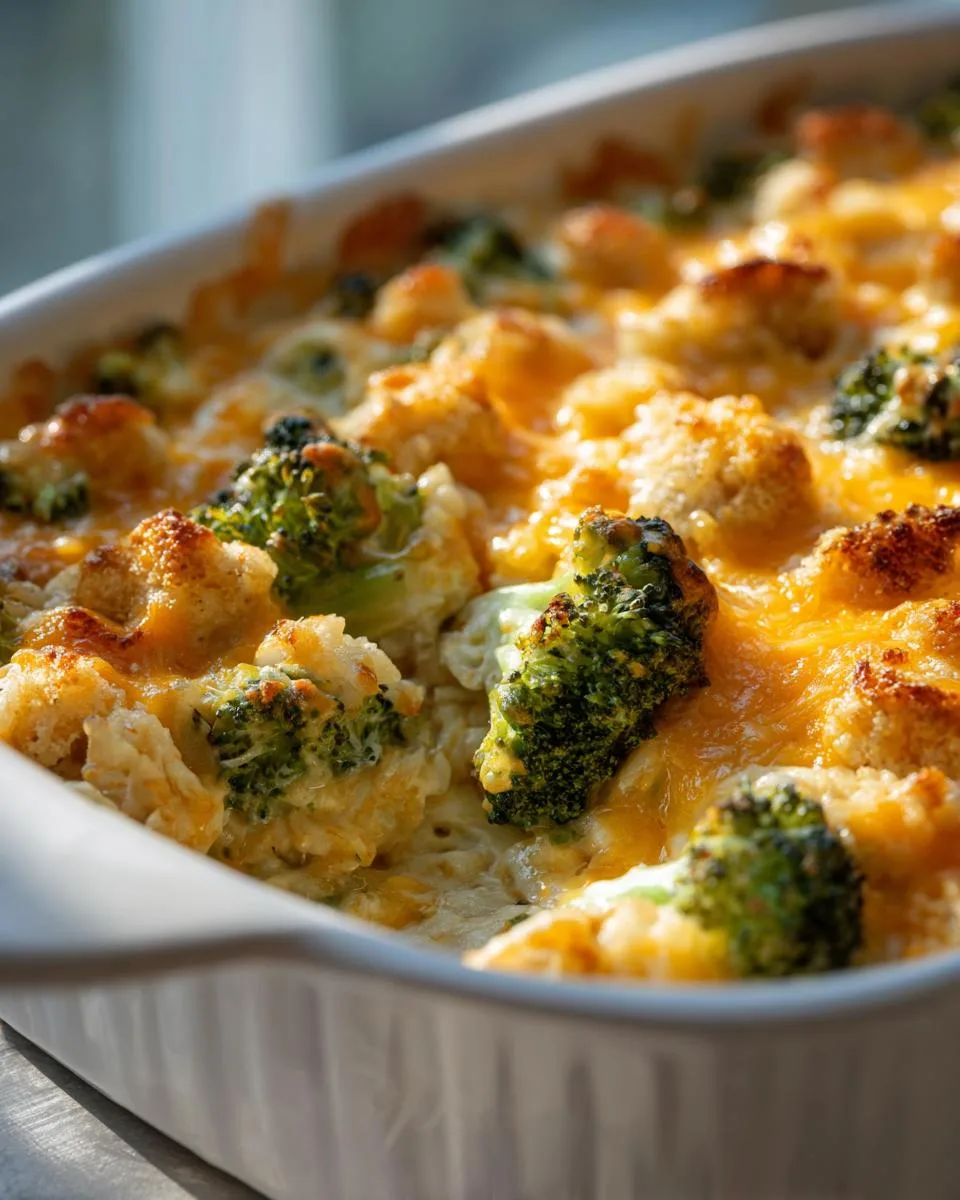 Cheesy Chicken Broccoli Rice Casserole - detail 2