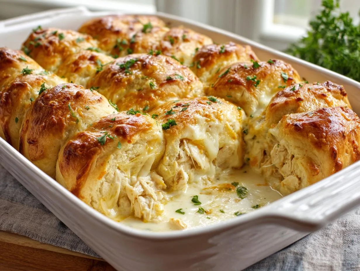 Cheesy Chicken Crescent Bake: 30-Minute Comfort Secret