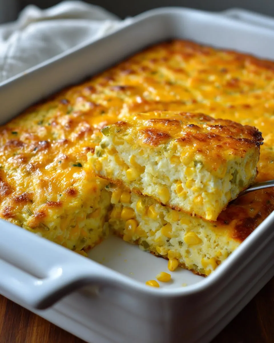 Cheesy Corn Casserole Recipe - detail 3