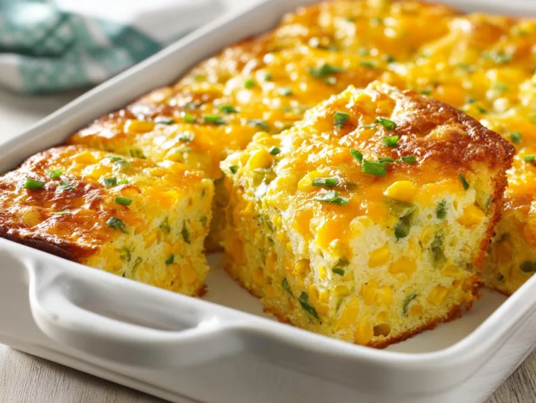 Cheesy Corn Casserole Recipe