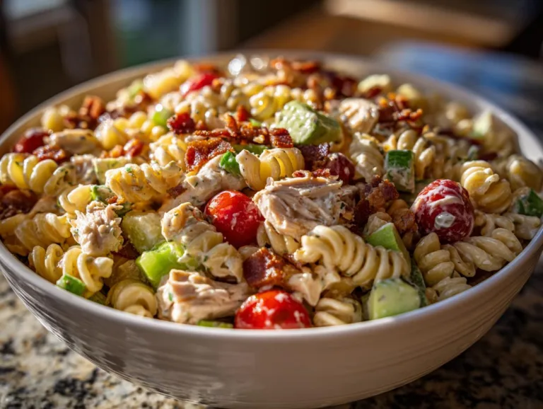 Chicken Club Pasta Salad Recipe