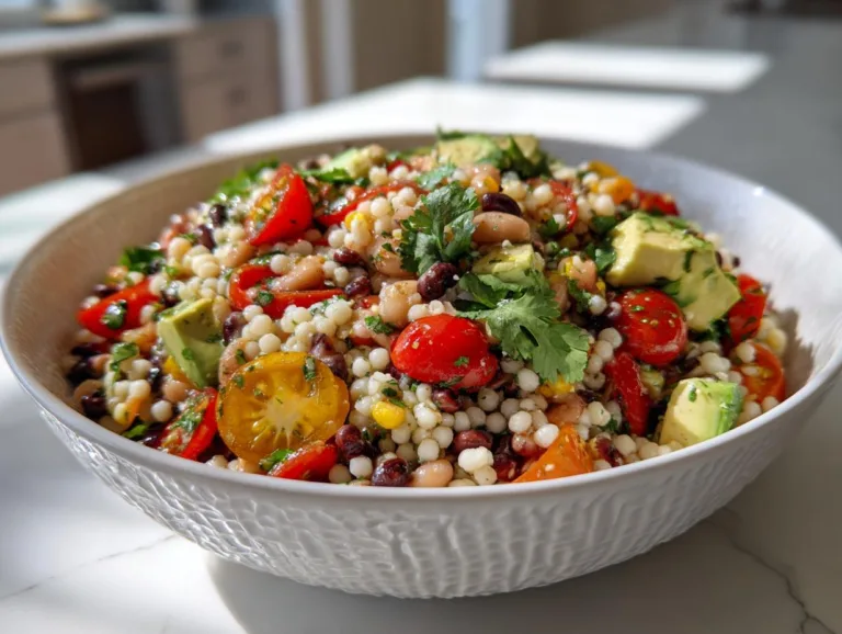 Cowboy Caviar Couscous Salad Recipe