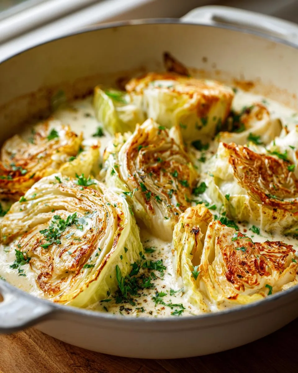 Cozy Creamy Garlic Parmesan Cabbage - detail 3