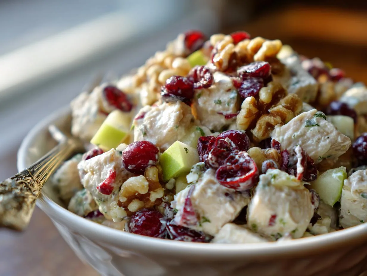 Cranberry Walnut Chicken Salad Mix That Steals Hearts