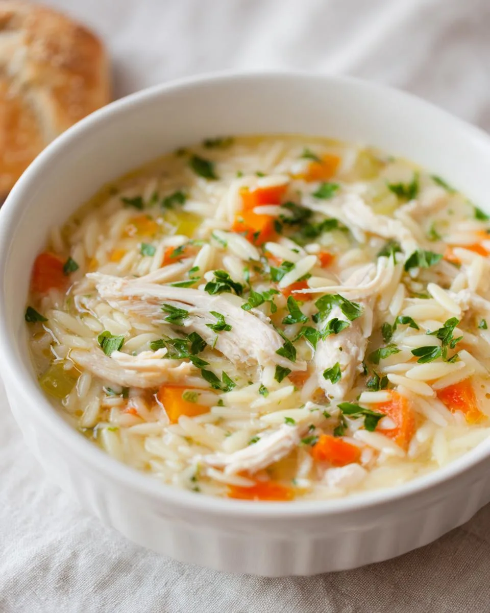 Creamy Chicken Orzo - detail 3