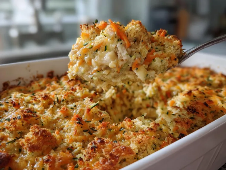 Creamy Chicken Zucchini Casserole