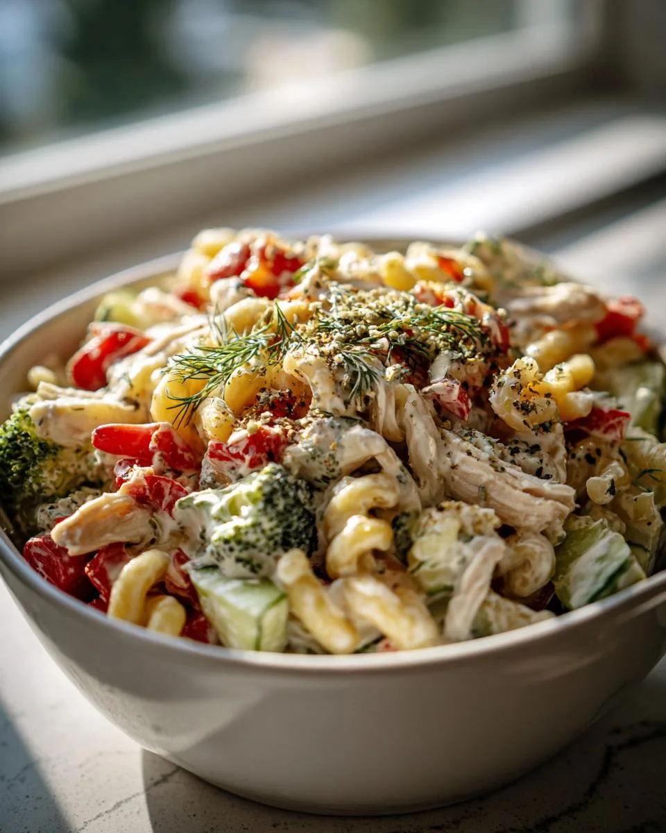 Creamy Ranch Protein Pasta Salad - detail 2