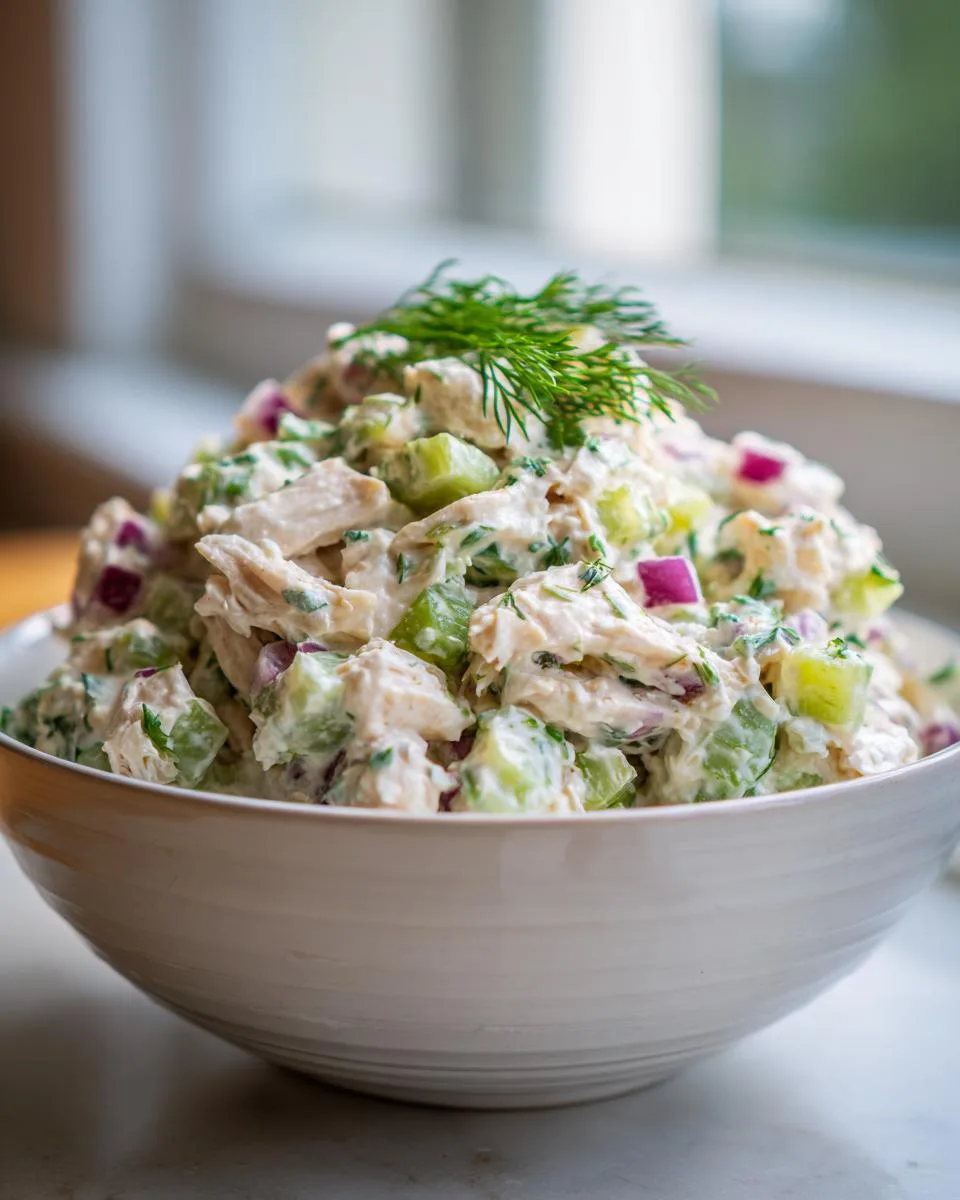 Dill Pickle Protein Chicken Salad - detail 3