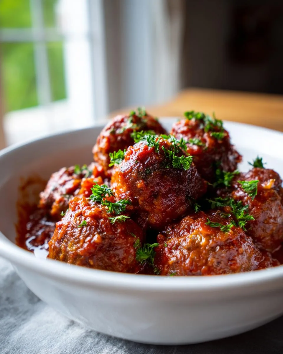 Easy Crockpot Meatballs Dinner - detail 3