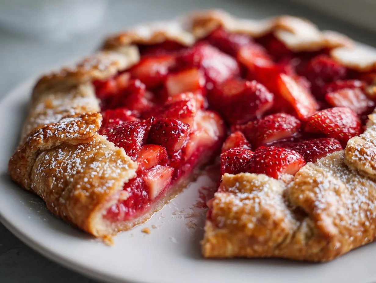 Easy Strawberry Rhubarb Galette: A 45-Minute Rustic Delight