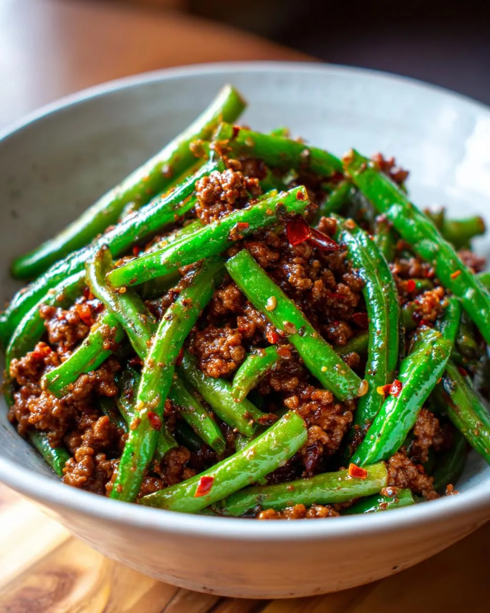 Ground Beef Green Bean Stir-Fry - detail 3