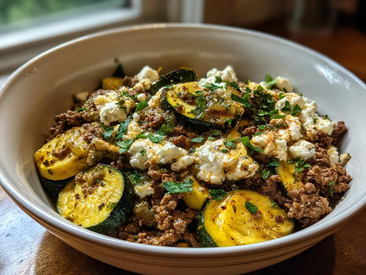 Ground Beef Zucchini Stir-Fry That Will Wow Your Family