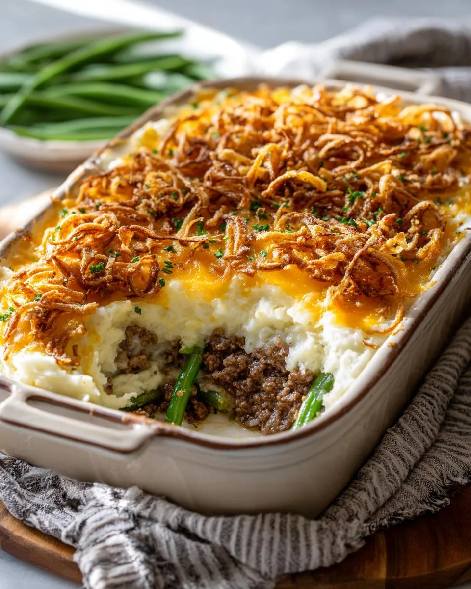 Hamburger Green Bean Casserole - detail 3