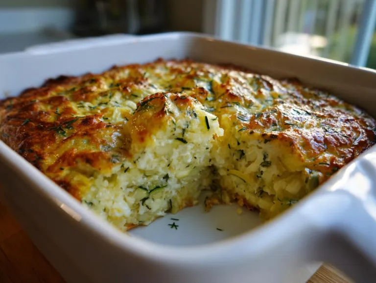 Herbed Dilly Zucchini Casserole