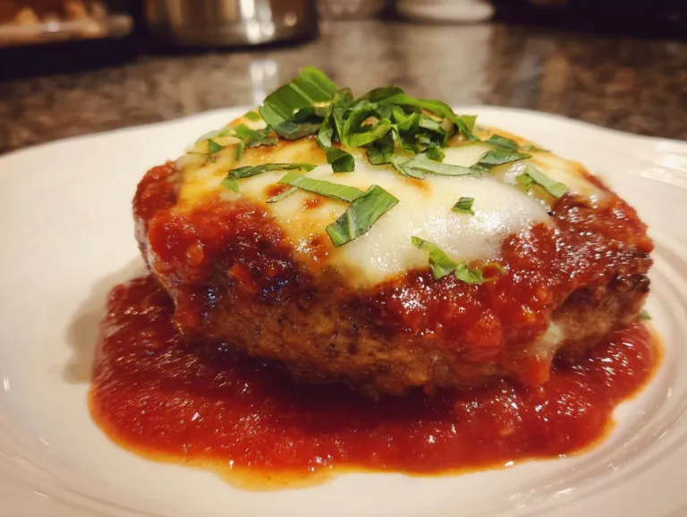 Italian Hamburger Steaks