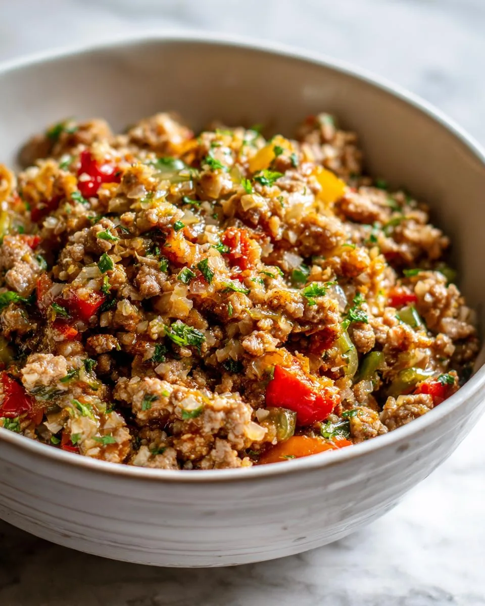 Keto Beef Cauliflower Rice - detail 3
