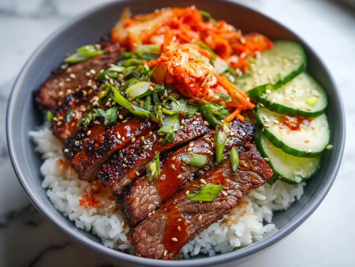 Grandma Jo’s Perfect Korean BBQ Steak Rice Bowls Recipe