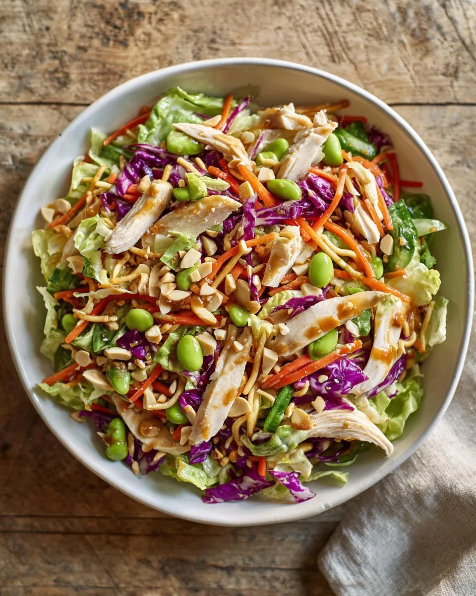Light Chinese Chicken Cabbage Salad - detail 3
