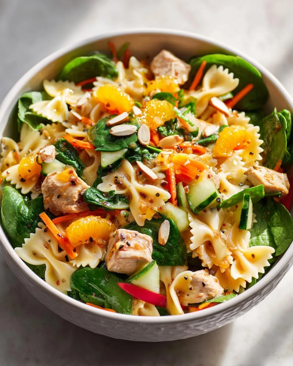 Mandarin Chicken Pasta Salad Recipe - detail 3