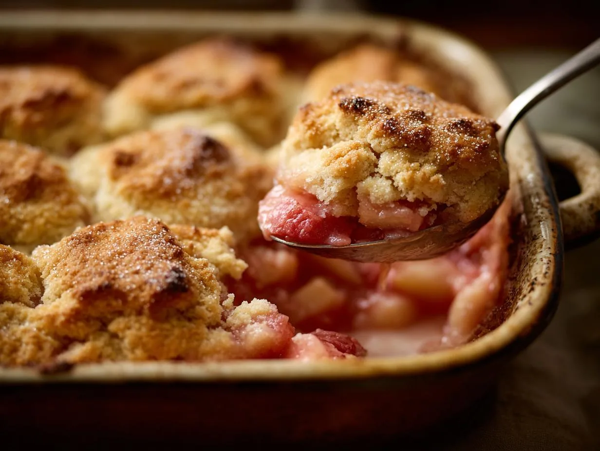 Rustic Rhubarb Cobbler Recipe: A Classic Comfort Dessert