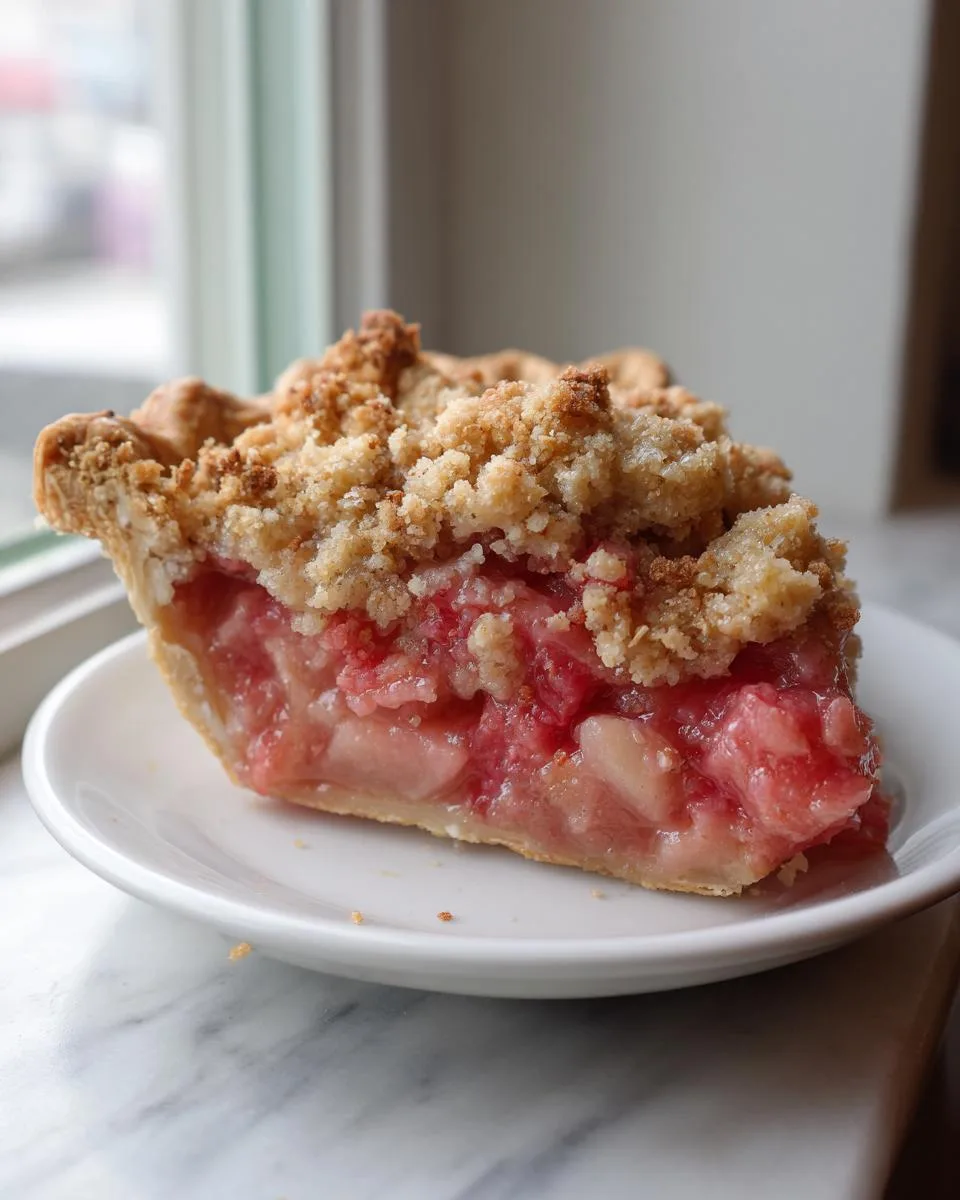 Old Fashioned Rhubarb Pie Recipe - detail 3