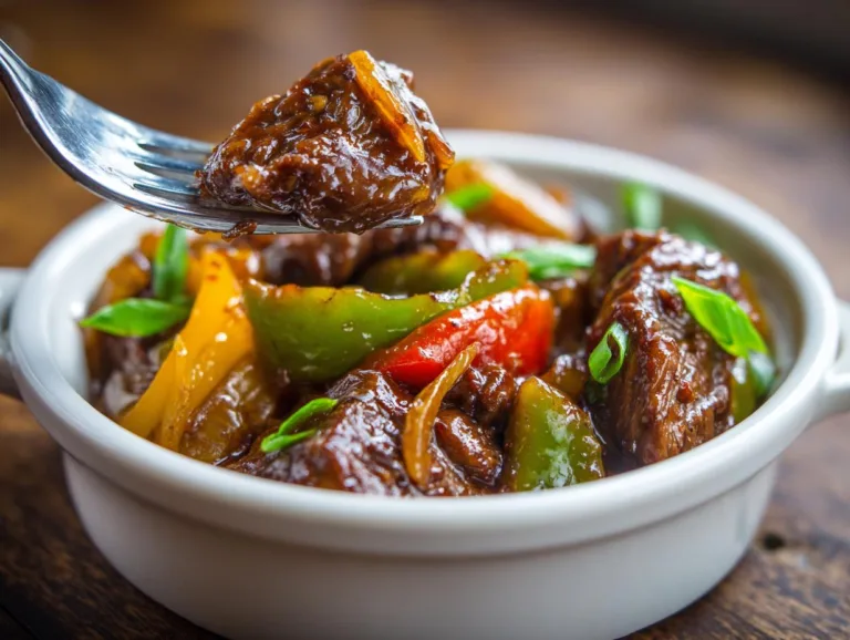 Pepper Steak Slow Cooker