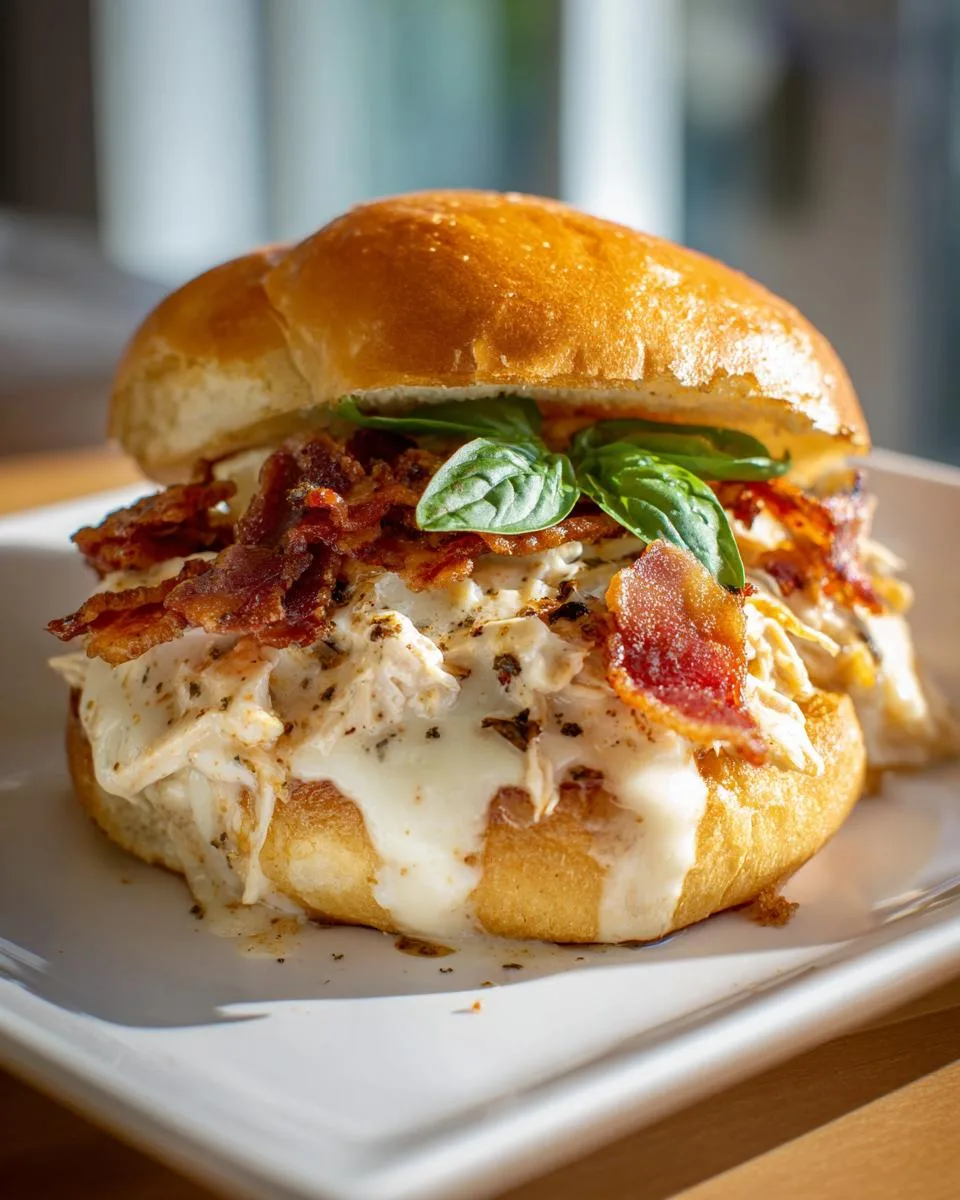 Slow Cooker Marry Me Chicken Sandwiches - detail 3